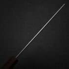 Nakiri AUS-8 Tsuchime Damascus Pakka Handle 165mm-[Musashi]-[Japanese-Kitchen-Knives]