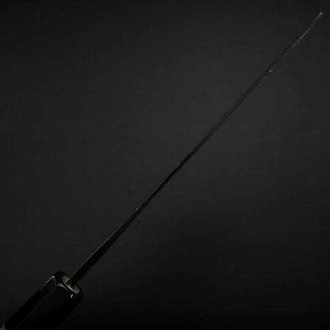 Nakiri Blue Steel #1 Kurouchi Buffalo Magnolia Handle 165mm-[Musashi]-[Japanese-Kitchen-Knives]