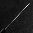 Nakiri Blue Steel #2 Kurouchi Buffalo Ebony Handle 165mm-[Musashi]-[Japanese-Kitchen-Knives]