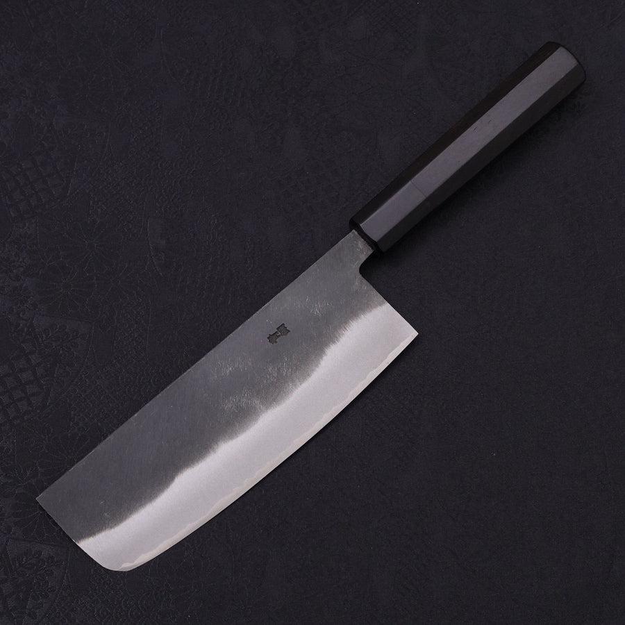 菜切 青紙2号 黒打 河童 カエル 黒檀水牛柄 165mm – MUSASHI