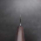 Nakiri Blue Steel #2 Kurouchi Ebony Handle 120mm (4.7”)-[Musashi]-[Japanese-Kitchen-Knives]