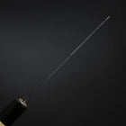 Nakiri Blue Steel #2 Kurouchi Hinoki Handle 135mm (5.3”)-[Musashi]-[Japanese-Kitchen-Knives]