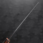 Nakiri Blue Steel #2 Kurouchi Sumi Urushi Handle 165mm (6.5”)-[Musashi]-[Japanese-Kitchen-Knives]
