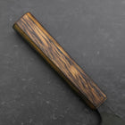 Nakiri Blue Steel #2 Kurouchi Sumi Urushi Handle 165mm (6.5”)-[Musashi]-[Japanese-Kitchen-Knives]