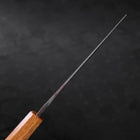 Nakiri Blue Steel #2 Kurouchi Yaki Urushi Handle 165mm (6.5”)-[Musashi]-[Japanese-Kitchen-Knives]