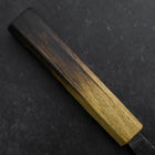 Nakiri Blue Steel #2 Kurouchi Yaki Urushi Handle 165mm (6.5”)-[Musashi]-[Japanese-Kitchen-Knives]