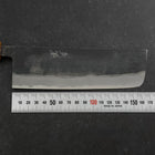 Nakiri Blue Steel #2 Kurouchi Yaki Urushi Handle 165mm (6.5”)-[Musashi]-[Japanese-Kitchen-Knives]
