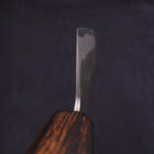 Nakiri Blue Steel #2 Nashiji Sumi Urushi Handle 165mm (6.5”)-[Musashi]-[Japanese-Kitchen-Knives]