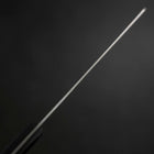Nakiri Blue Steel #2 Polished Stainless Clad Western Handle 160mm (6.3”)-[Musashi]-[Japanese-Kitchen-Knives]
