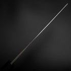 Nakiri Blue Steel #2 Stainless Clad Nashiji Dark Blue Urushi Handle 165mm (6.5”)-[Musashi]-[Japanese-Kitchen-Knives]
