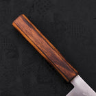Nakiri Blue Super Polished Sumi Urushi Handle 165mm (6.5”)-[Musashi]-[Japanese-Kitchen-Knives]