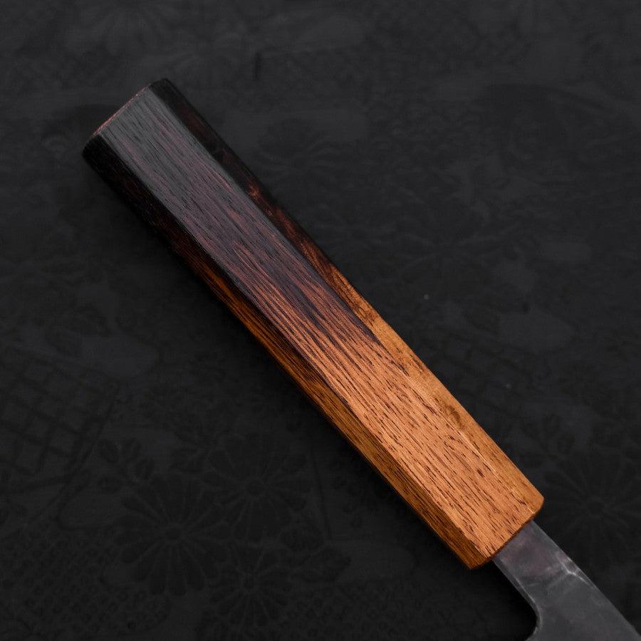 Nakiri Blue Steel #2 Kurouchi Yaki Urushi Handle 165mm – MUSASHI