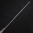 Nakiri Blue Steel #2 Tsuchime Stainless Clad Western Handle 165mm-[Musashi]-[Japanese-Kitchen-Knives]