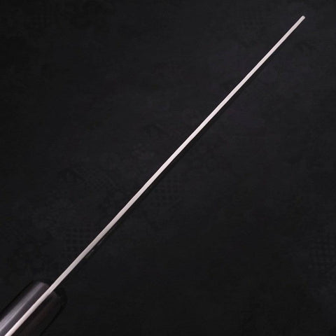 Nakiri Blue Steel #2 Tsuchime Stainless Clad Western Handle 165mm-[Musashi]-[Japanese-Kitchen-Knives]