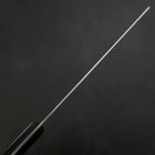Nakiri Chromax Polished Western Black Handle 165mm (6.5”)-[Musashi]-[Japanese-Kitchen-Knives]