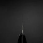 Nakiri Molybdenum Polished Western Black Handle 160mm (6.3”)-[Musashi]-[Japanese-Kitchen-Knives]