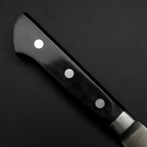 Nakiri Molybdenum Polished Western Black Handle 160mm-[Musashi]-[Japanese-Kitchen-Knives]