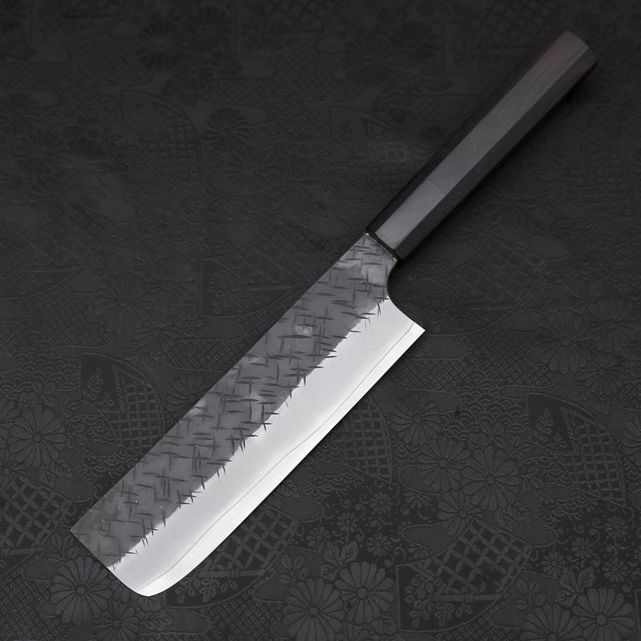 菜切 SG-2 黒打槌目 黒檀水牛柄 170mm – MUSASHI