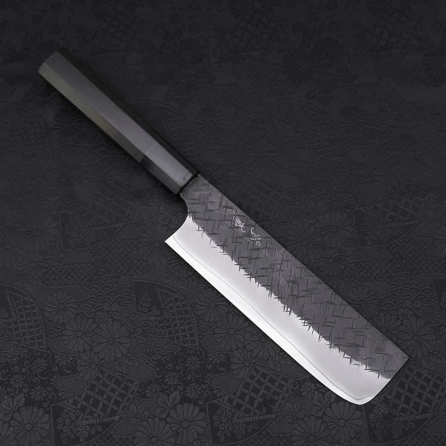 菜切 SG-2 黒打槌目 黒檀水牛柄 170mm – MUSASHI