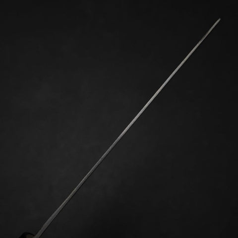 Nakiri SK Steel Kurouchi Kurigata Magnolia Handle 170mm-[Musashi]-[Japanese-Kitchen-Knives]