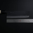 Nakiri SK Steel Kurouchi Magnolia Handle 170mm-[Musashi]-[Japanese-Kitchen-Knives]
