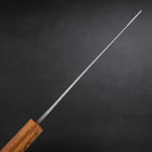 Nakiri SK Steel Kurouchi Oak Handle 170mm (6.7”)-[Musashi]-[Japanese-Kitchen-Knives]