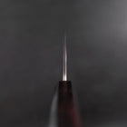 Nakiri SKD11 Nashiji Ebony Handle 165mm (6.5”)-[Musashi]-[Japanese-Kitchen-Knives]