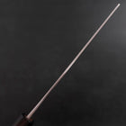 Nakiri SKD11 Nashiji Ebony Handle 165mm (6.5”)-[Musashi]-[Japanese-Kitchen-Knives]