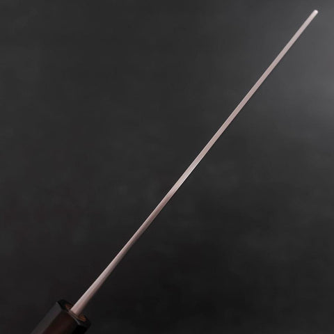Nakiri SKD11 Nashiji Ebony Handle 165mm (6.5”)-[Musashi]-[Japanese-Kitchen-Knives]