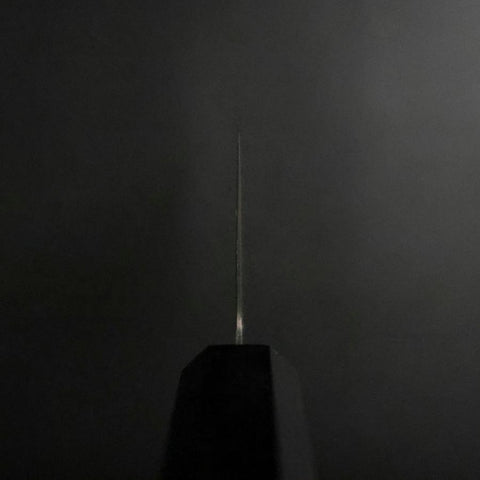 Nakiri SLD Black Damascus Ebony Handle 170mm (6.7”)-[Musashi]-[Japanese-Kitchen-Knives]
