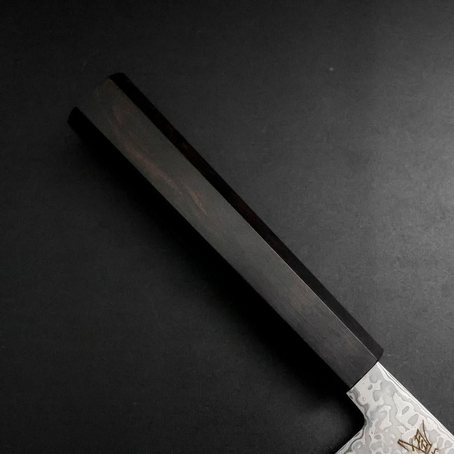 牛刀 SLD 浪 ニッケルダマスカス 黒檀水牛柄 210mm – MUSASHI
