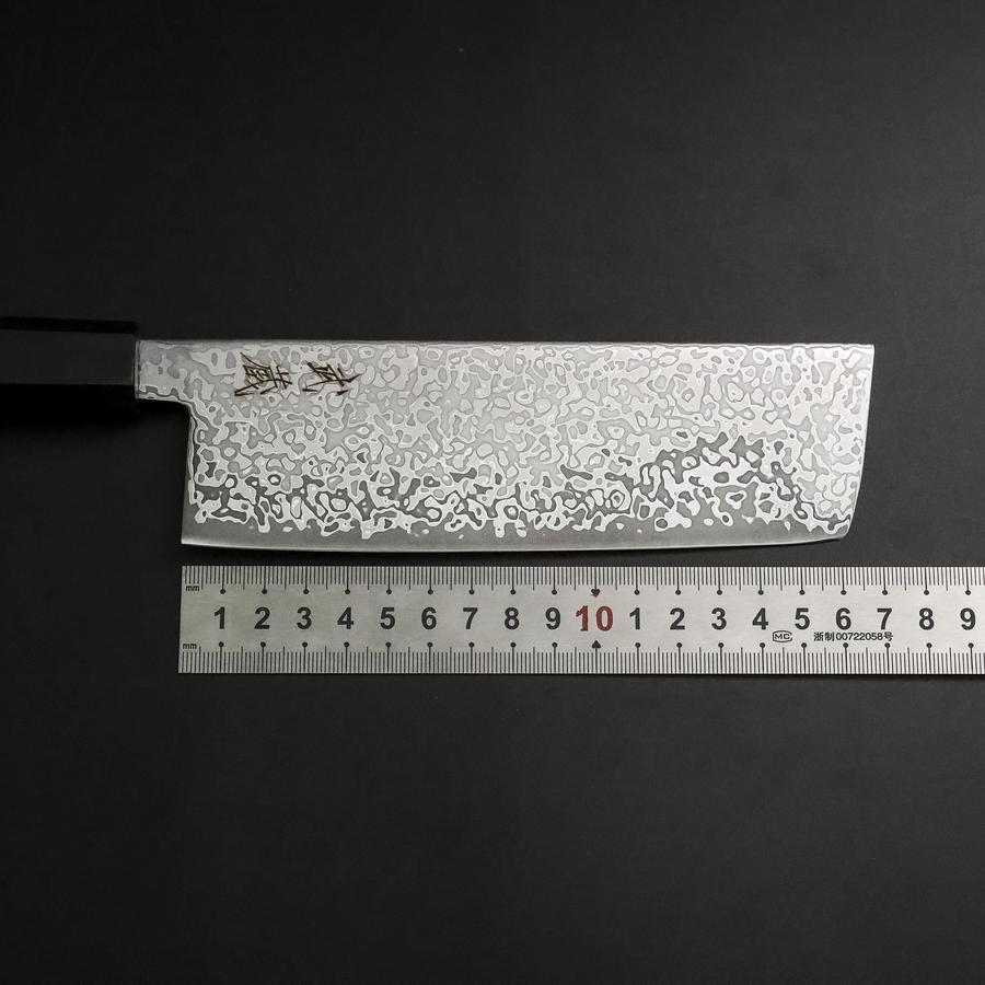 牛刀 SLD 浪 ニッケルダマスカス 黒檀水牛柄 210mm – MUSASHI