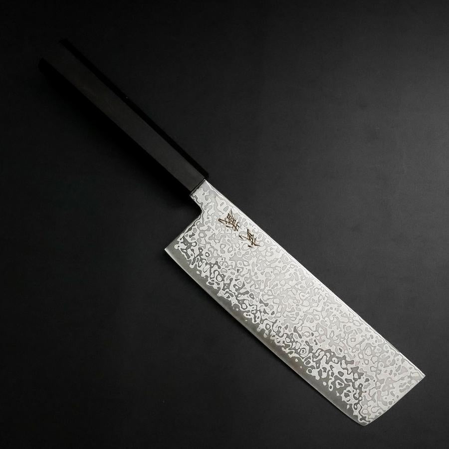 牛刀 SLD 浪 ニッケルダマスカス 黒檀水牛柄 210mm – MUSASHI