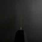 Nakiri SLD Black Damascus Ebony Handle 170mm-[Musashi]-[Japanese-Kitchen-Knives]