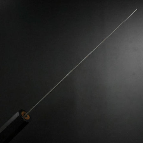 Nakiri SLD Black Damascus Ebony Handle 170mm-[Musashi]-[Japanese-Kitchen-Knives]