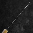 Nakiri SLD Mirror Buffalo Light Pink Maple Handle 170mm-[Musashi]-[Japanese-Kitchen-Knives]