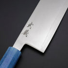 Nakiri SLD Mirror Shoreline Handle 170mm (6.7”)-[Musashi]-[Japanese-Kitchen-Knives]