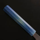 Nakiri SLD Mirror Shoreline Handle 170mm (6.7”)-[Musashi]-[Japanese-Kitchen-Knives]