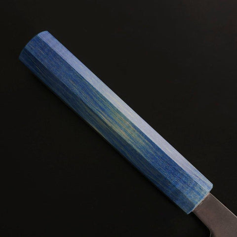 Nakiri SLD Mirror Shoreline Handle 170mm (6.7”)-[Musashi]-[Japanese-Kitchen-Knives]