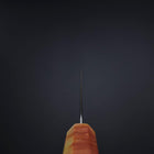 Nakiri SLD Mirror Sunset Orange Handle 170mm (6.7”)-[Musashi]-[Japanese-Kitchen-Knives]
