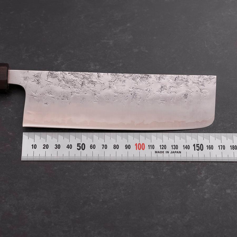 Nakiri SLD Nashiji Washi Cherry Rosewood Handle 165mm (6.5”) – MUSASHI