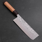 Nakiri SLD Nashiji Washi Cherry Rosewood Handle 165mm (6.5”)-[Musashi]-[Japanese-Kitchen-Knives]