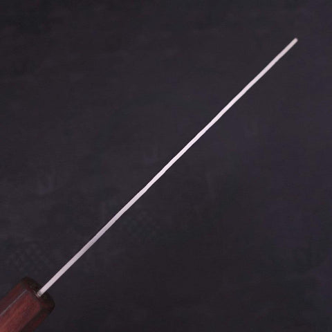 Nakiri SLD Nashiji Washi Purple Urushi Handle 165mm (6.5”)-[Musashi]-[Japanese-Kitchen-Knives]