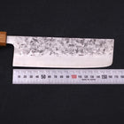 Nakiri SLD Nashiji Washi Yaki Urushi Handle 165mm (6.5”)-[Musashi]-[Japanese-Kitchen-Knives]