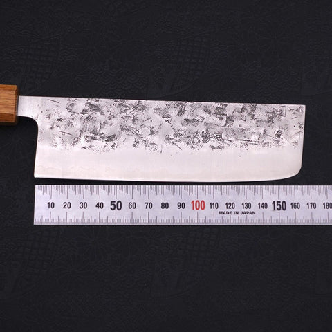 Nakiri SLD Nashiji Washi Yaki Urushi Handle 165mm (6.5”)-[Musashi]-[Japanese-Kitchen-Knives]