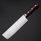 Nakiri SLD Polished Western Handle 165mm-[Musashi]-[Japanese-Kitchen-Knives]