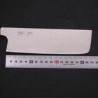 Nakiri Silver Steel #3 Damascus Buffalo Ebony Handle 165mm (6.5”)-[Musashi]-[Japanese-Kitchen-Knives]