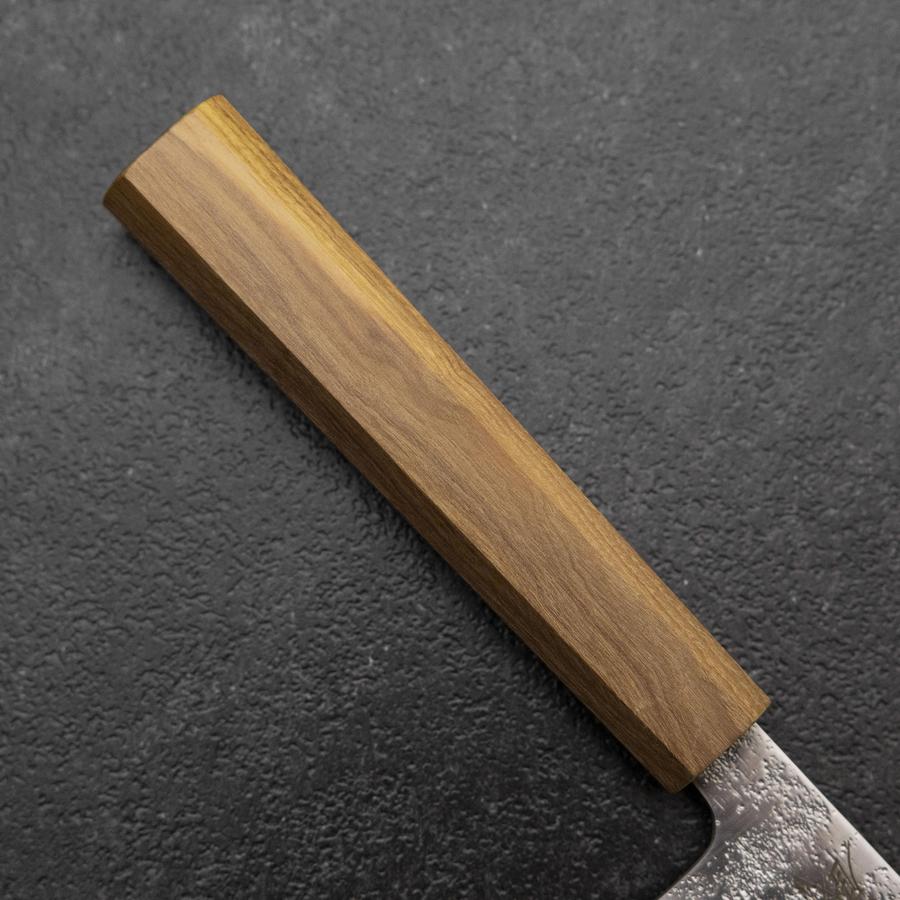 Nakiri Silver Steel #3 Nashiji Olive Handle 165mm – MUSASHI