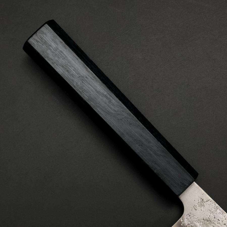 薄刃(関東) 銀三本焼 鏡面 黒檀水牛柄 180mm – MUSASHI