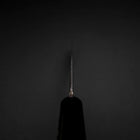 Nakiri Silver Steel #3 Nashiji Western Handle 170mm (6.7”)-[Musashi]-[Japanese-Kitchen-Knives]
